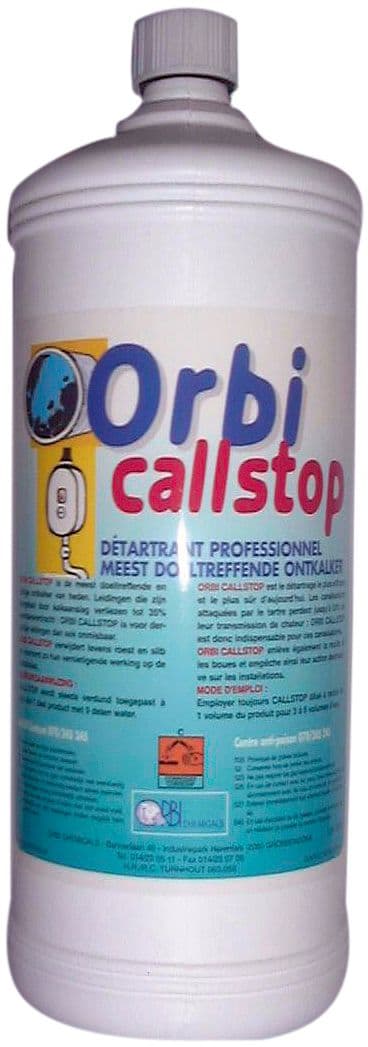 DETARTRANT POUR PREPARATEUR EAU CHAUDE CALLSTOP 2L