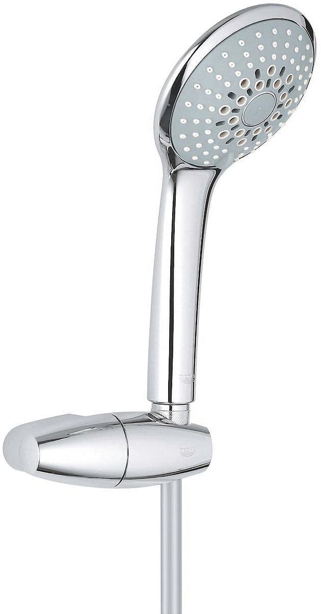 GARNITURE DE BAIN EUPHORIA 3 JETS CHAMPAGNE CHROME