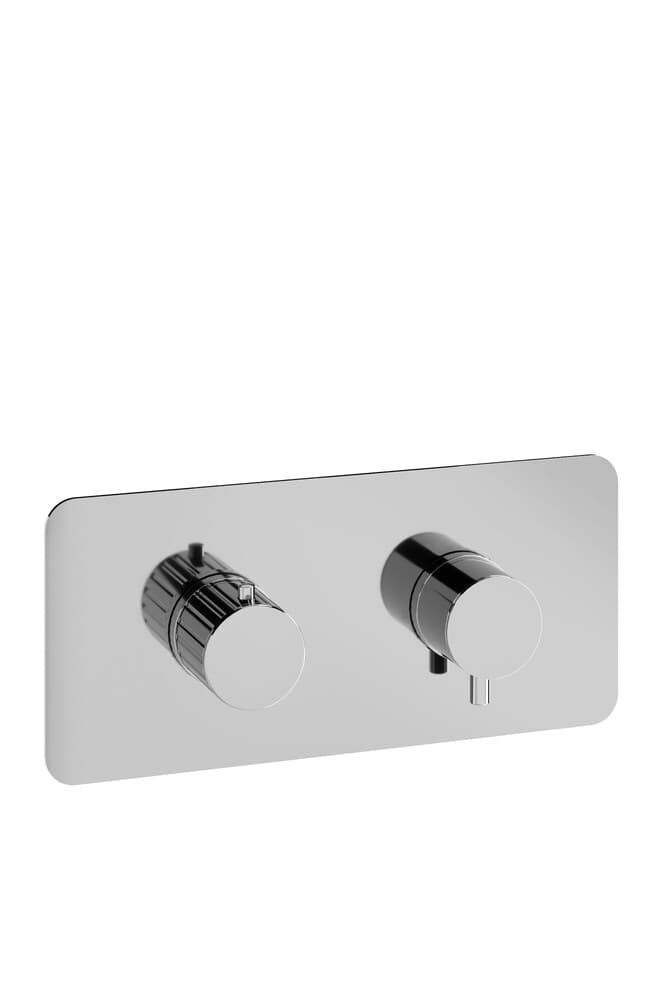 Van Marcke Ondine parties apparentes uniquement pour mitigeur douche thermostatique encastré chrome