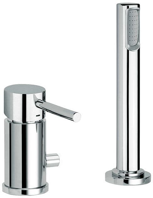 MELANGEUR POUR BORD DU BAIN NORDICA CHROME COMPLET