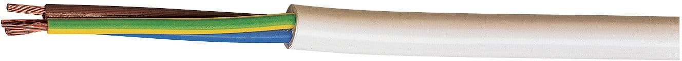 CABLE ELECTRIQUE H05VV-F 3G0,75MM² ROULEAU=100M