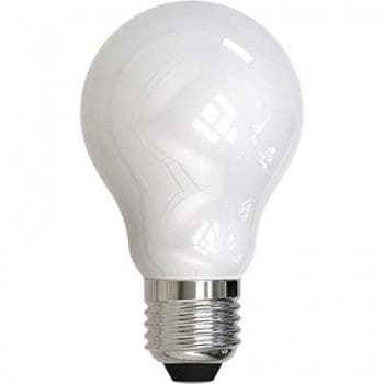 Lampe Led filament en verre laiteux A60 8W E27 3000K WW non dimmable