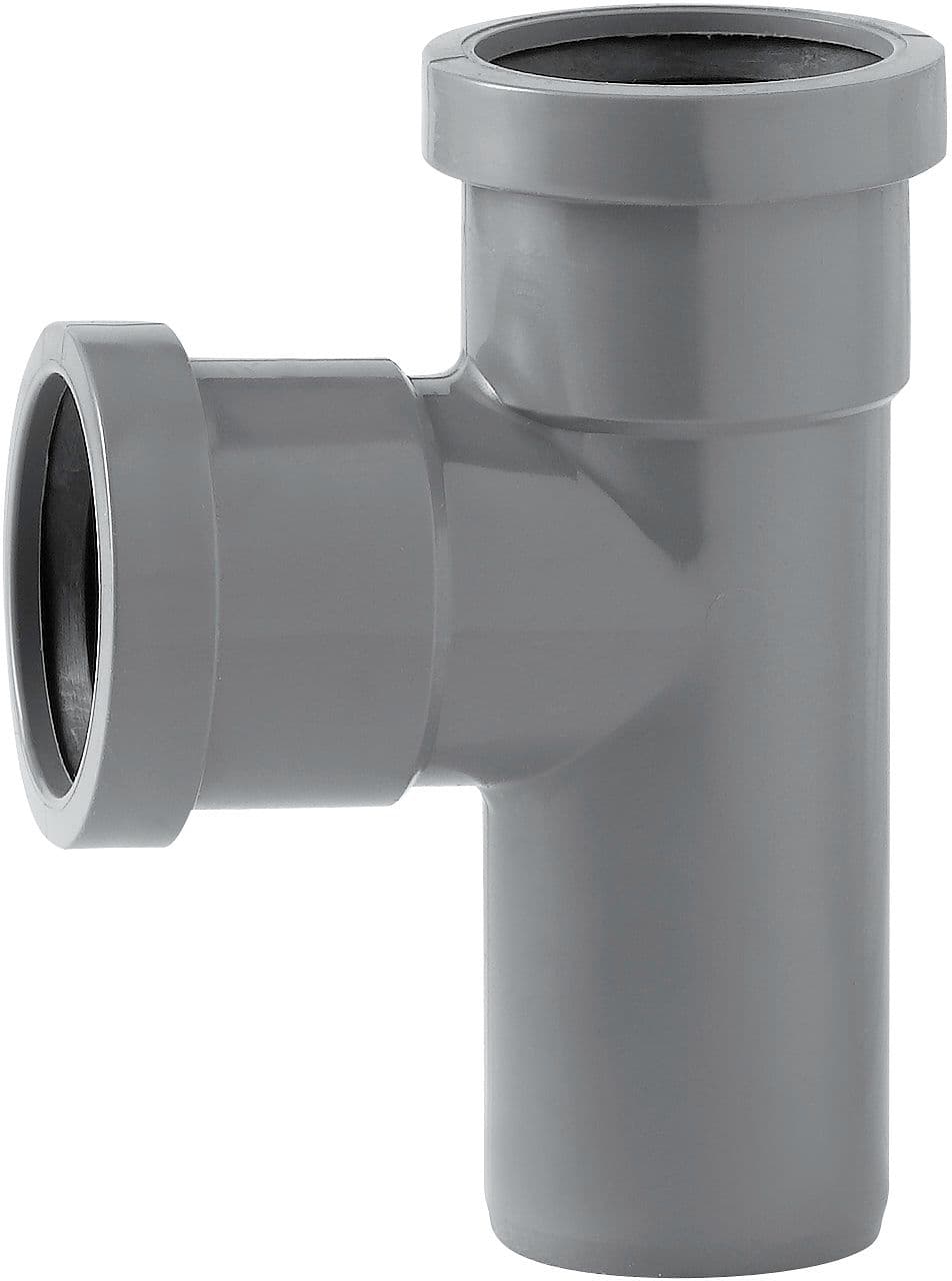T DE REDUCTION PVC EUPEN 90°. 90- 50MM RA33B