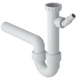 SIPHON EVIER PP SIMPLE GEB.6/4"-40MM