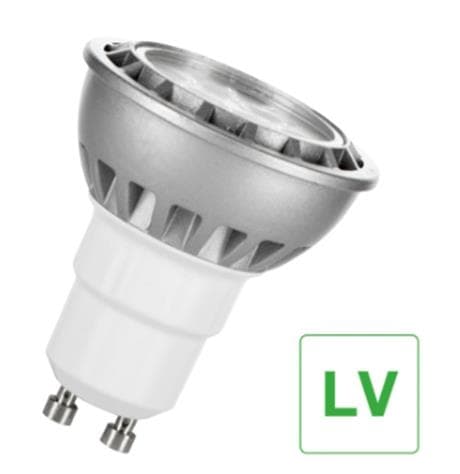 Lampe Led spot Par16 Gu10 24 - 28V AC / DC 4W (50W) 345lm 827 30°