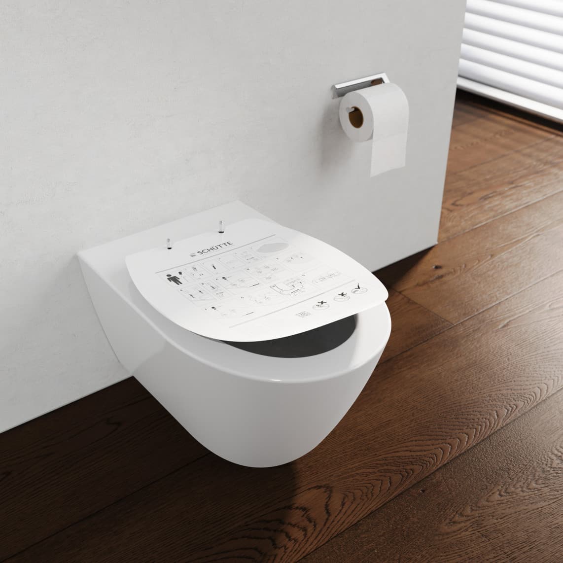 82650 Abattant wc en duroplast WHITE, PREMIUM, avec frein de chute