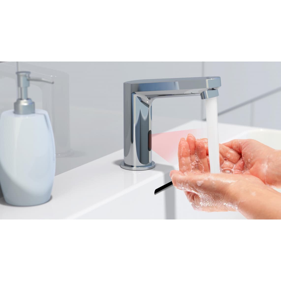 99100 VITAL Sensor wastafelkraan, chroom