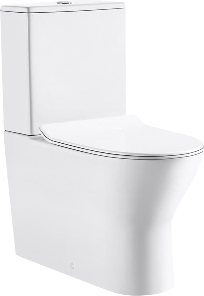 GO Van Marcke Verona PACK cuvette au sol sans bride blanc mat