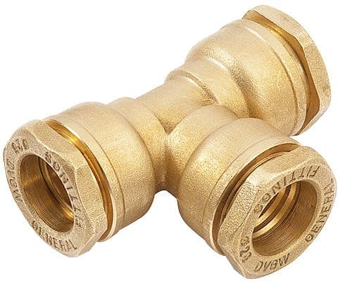 T POUR HDPE 20MM