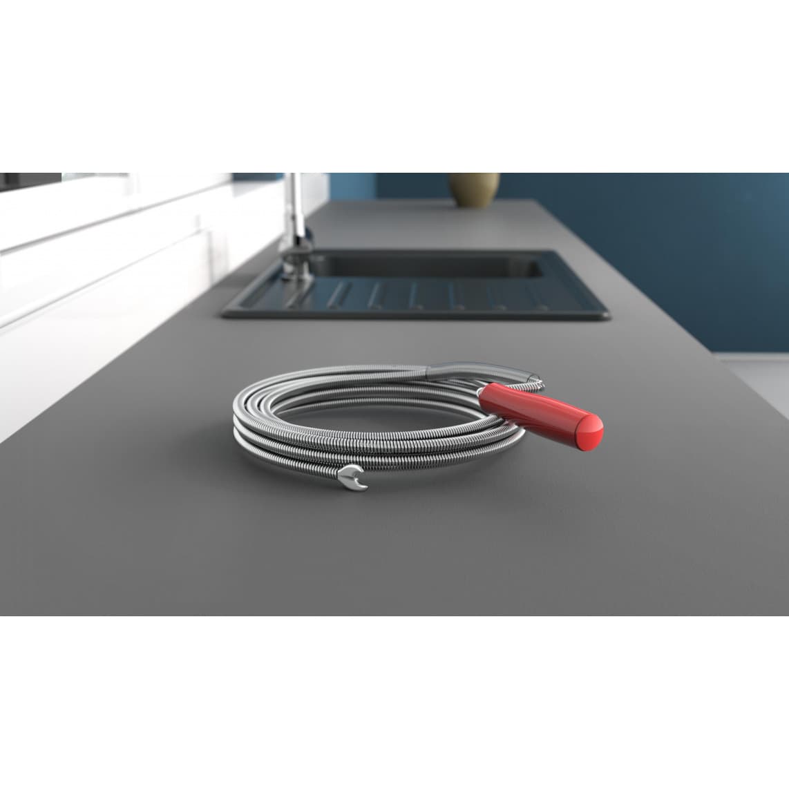 99907130 spirale de nettoyage pour tuyaux, 9 mm x 10 m