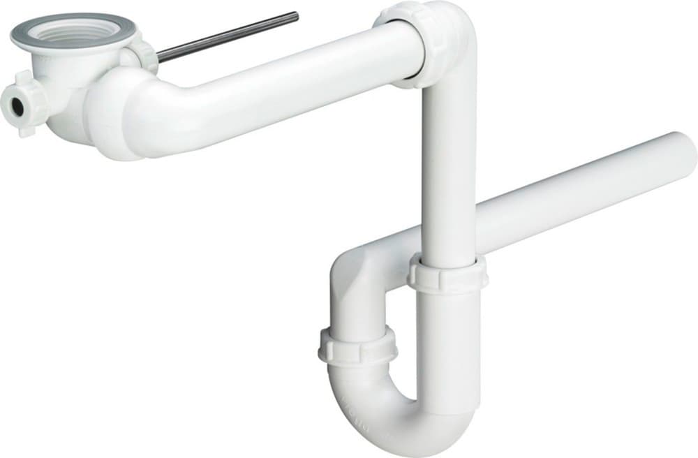 Viega siphon tubulaire pour lavabo gain de place 5/4" D 32 mm