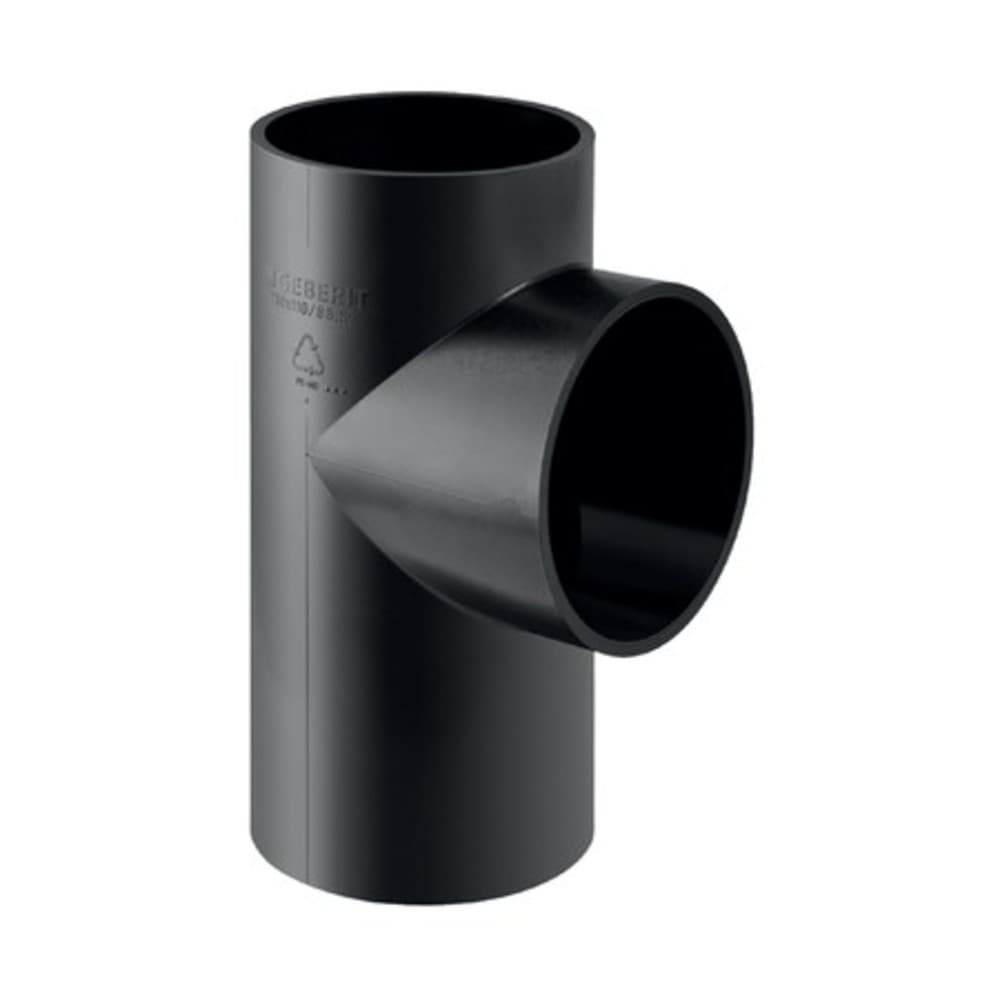 Geberit décharge en PE Té simple 88,5° 110X90