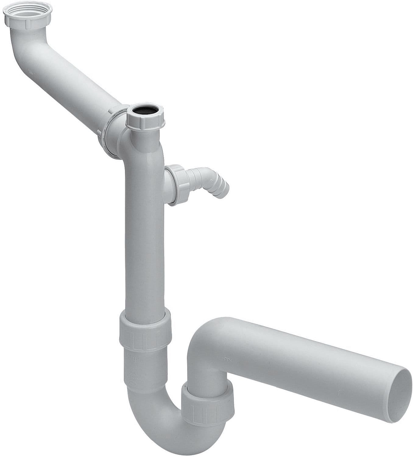 SIPHON VIEGA MODELE POUR MEUBLES 6/4"-40MM BLANC