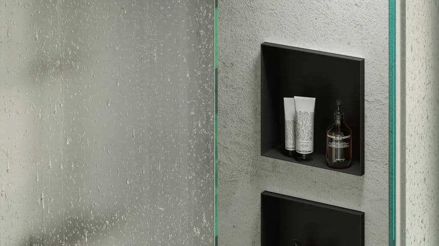 INBOUW COLOUR BOX LOOOX 30X60X10CM MAT ZWART