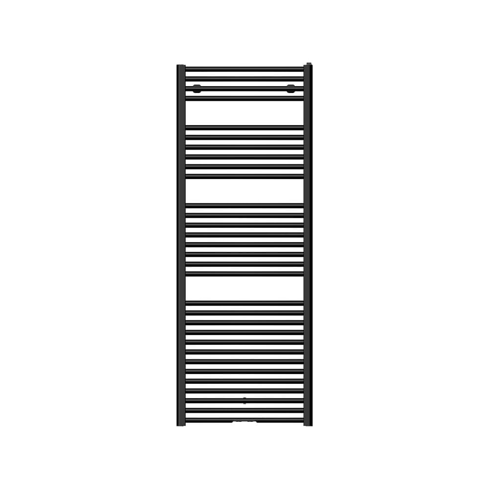 Toronto 150/050 radiateur sèche-serviettes - H 1592 x L 500 - 762W - noir mat