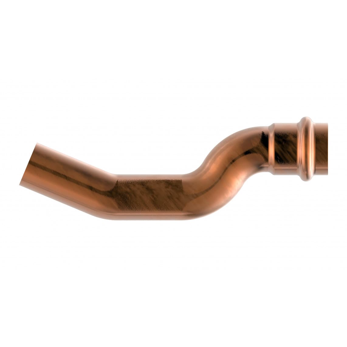 988629154 CU coude croisé, vierge, 18 mm, 1 manchon, (P5086),