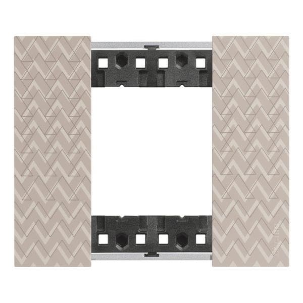 LNow plaque 2 modules Optic pour support référence K4702