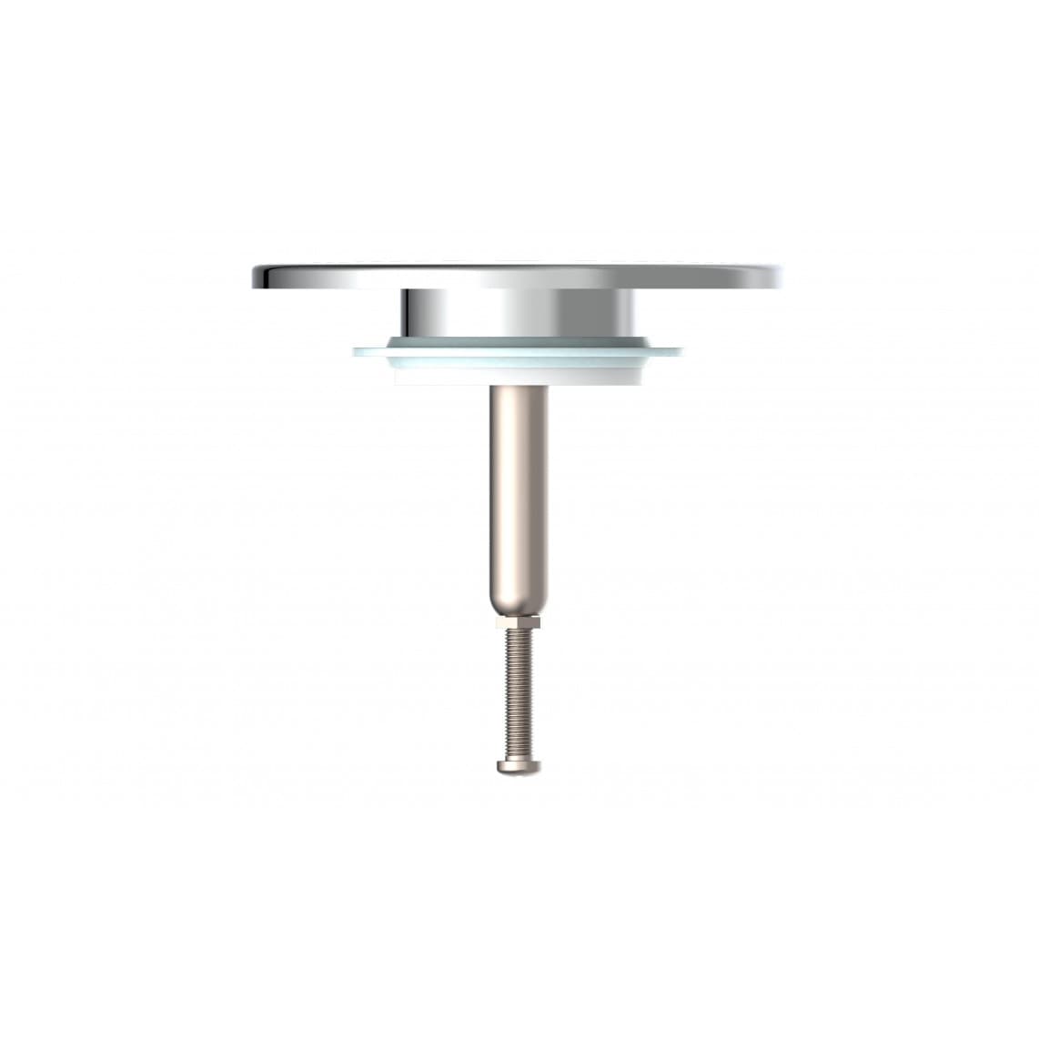 988453155 Afvoerwaste plug, chroom, 70 mm x 1 1/2 ", voor badkuip
