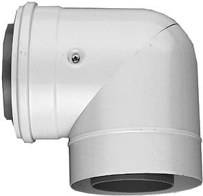 COUDE CONCENTRIQUE 90° JUNKERS AZB910 60/100MM