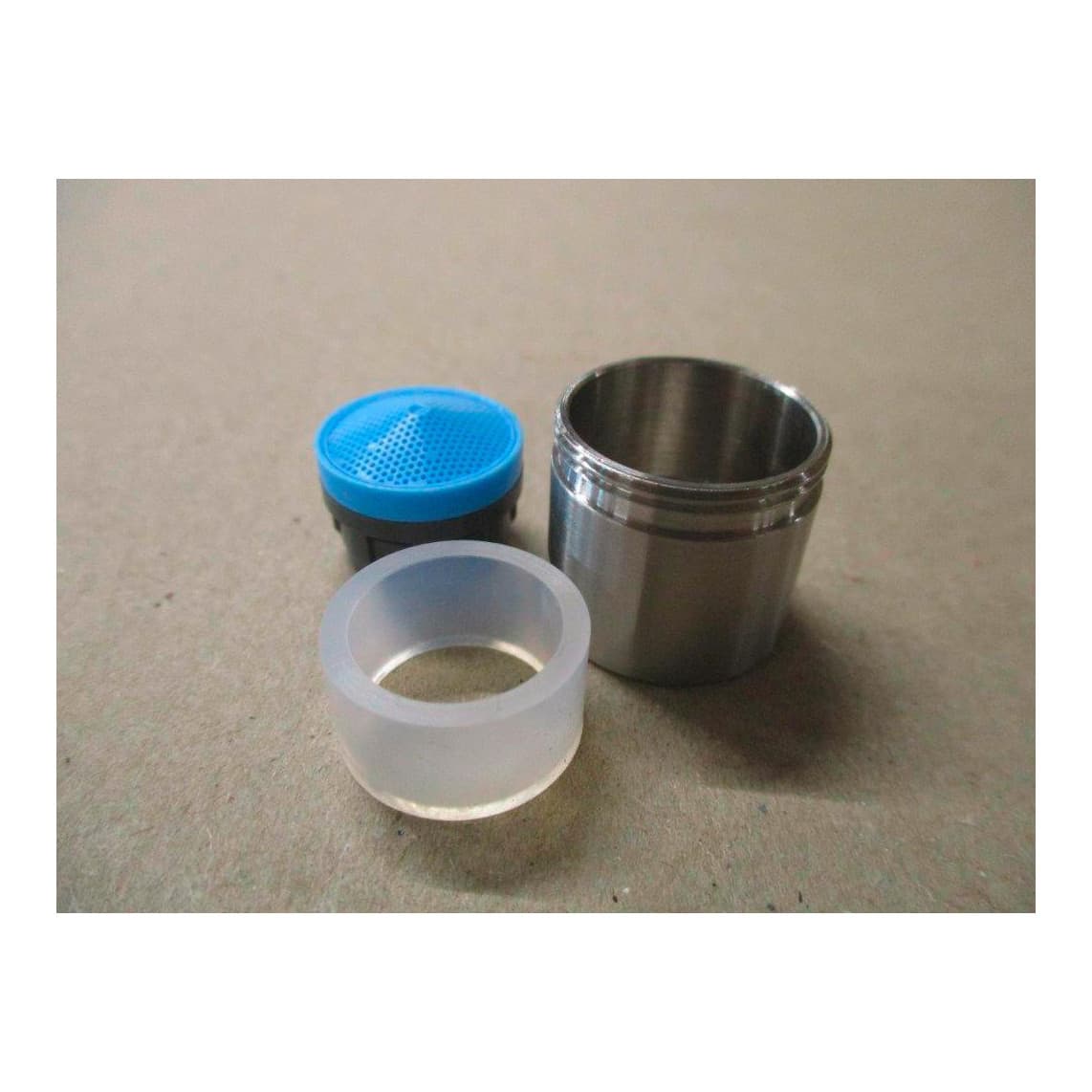 01586 Buse mélangeuse avec boîtier, acier inoxydable, M20x1 AG, ​​​​par ex. pour 39766/2
