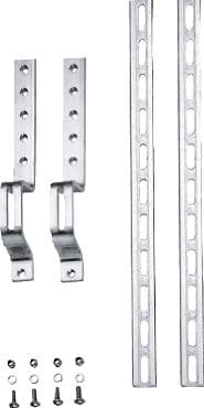 PROFILE DE VENT/NEIGE VERTICALE FKA16-2 POUR PANNEAU VERTICALE FK2S JUNKERS ARDOISES