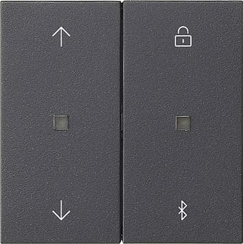 Horloge de store et programmable System 3000 BT symboles de flèche Anthracite - utilisation
