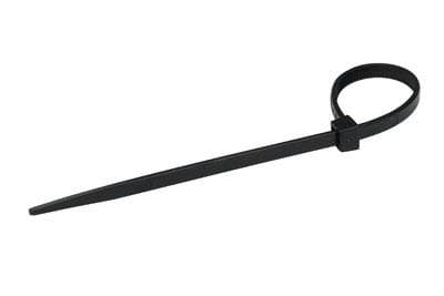 Collier de câblage Noir Nylon Pa 6.6 100 x 2.5mm