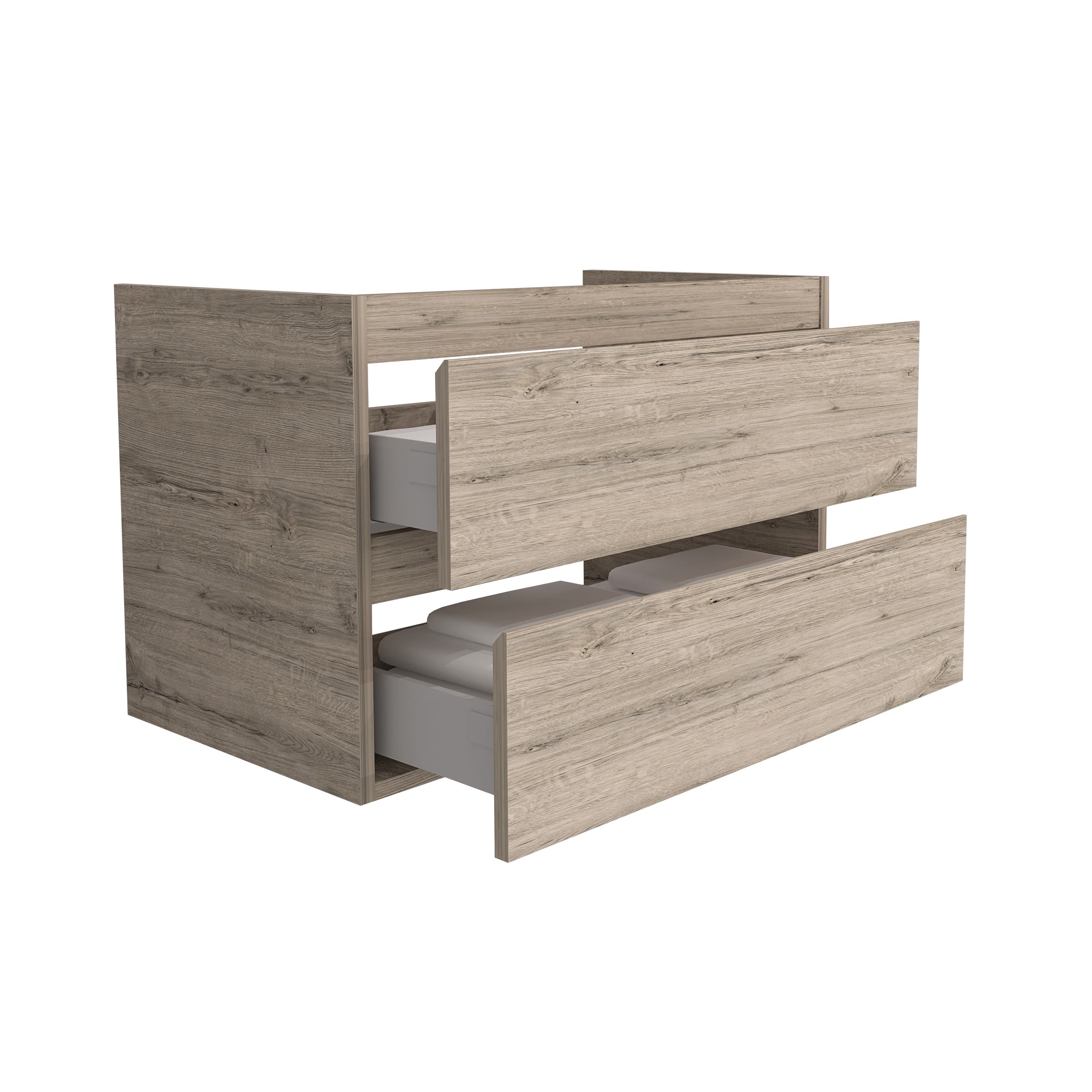 SALLY MEUBLE SOUS-PLAN (80CM) - BOIS CLAIR