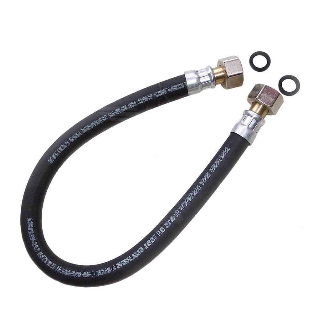 Van Marcke flexible gaz 70 cm + écrous et joints ARGB