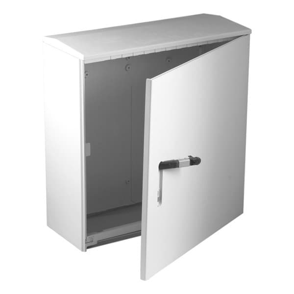 Armoire de trottoir Din 1 830 x 785 x 330mm porte lisse