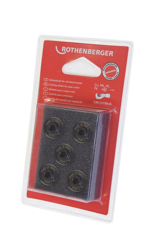 Rothenberger molette de réchange pour couper des tubes en cuivre D6-35 x5