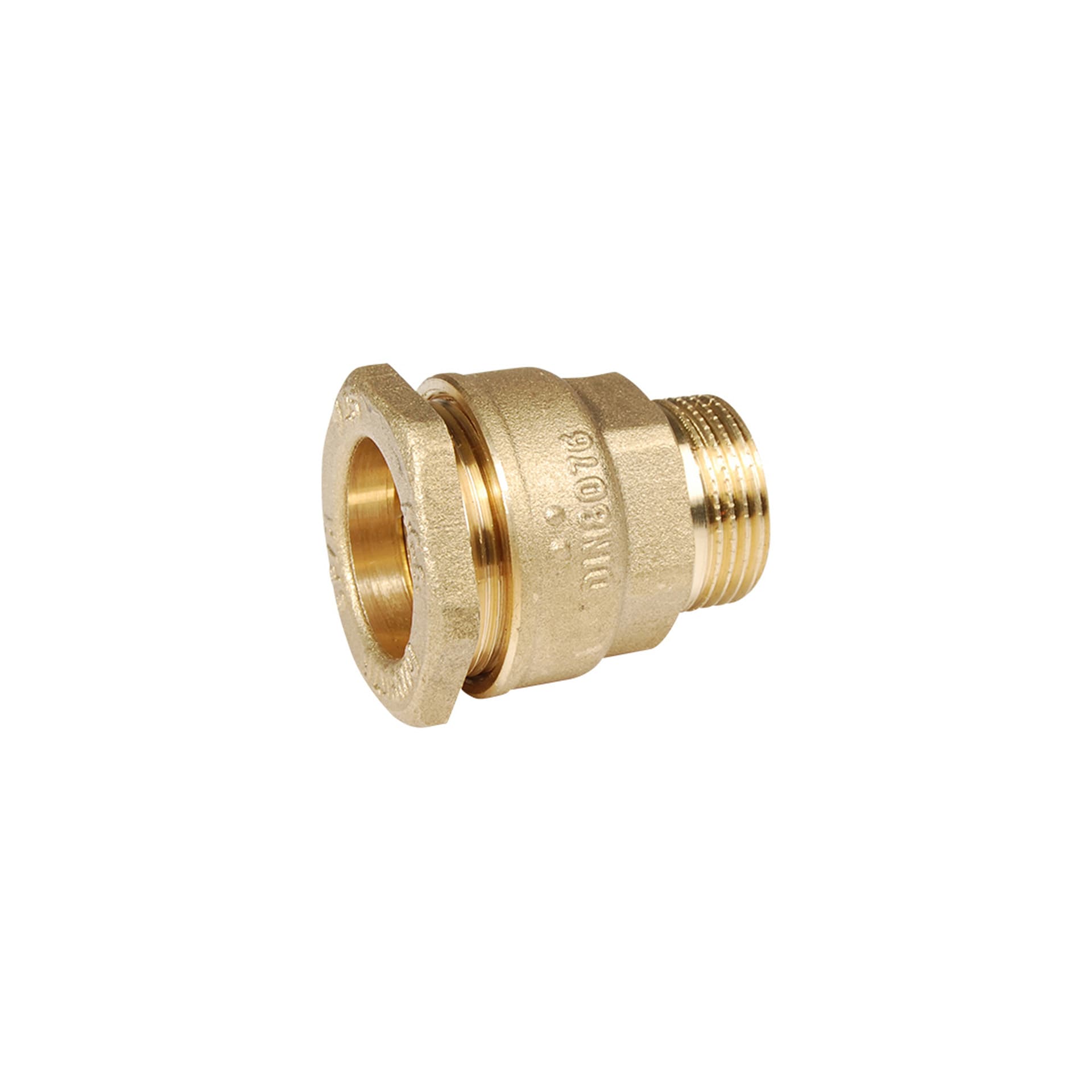 RACCORD DROIT POUR POLYETHYLENE MODELE LOURD 015N 6/4MX50