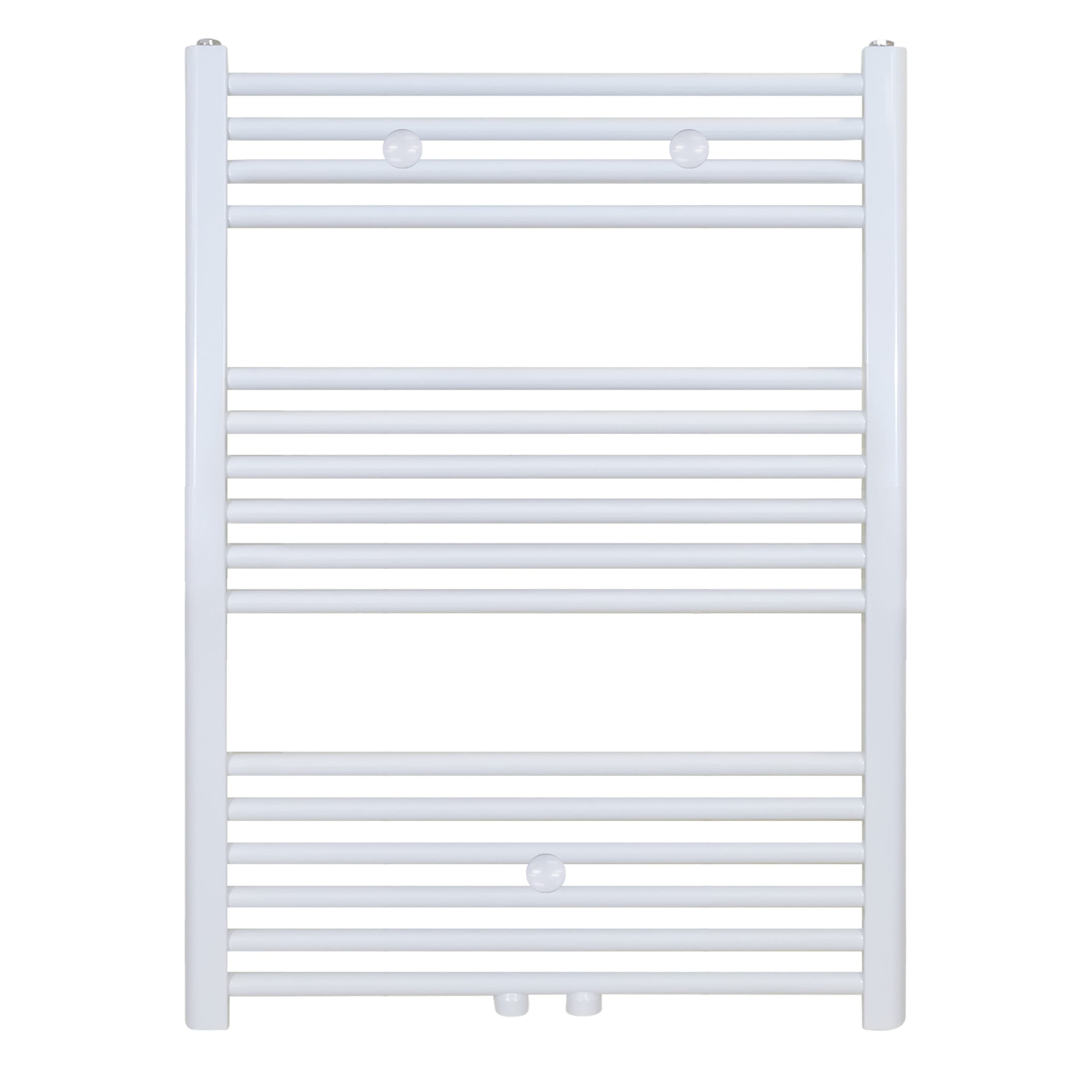 BELRAD SÈCHE-SERVIETTES - RACCORDEMENT GAUCHE-DROITE/CENTRAL - 496 WATT - 1000X600CM - BLANC BRILLANT