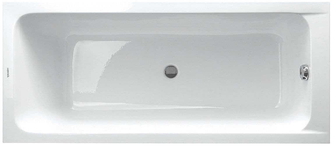 BAIN SANS PIEDS D-CODE DURAVIT 170-70CM BLANC CENTRE