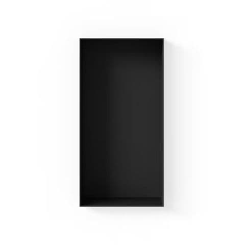 INBOUW COLOUR BOX LOOOX 30X15X10CM MAT ZWART