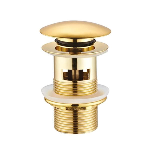 CREAVIT BONDE CLIC-CLAC 5/4" - AVEC TROP-PLEIN - OR BRILLANT