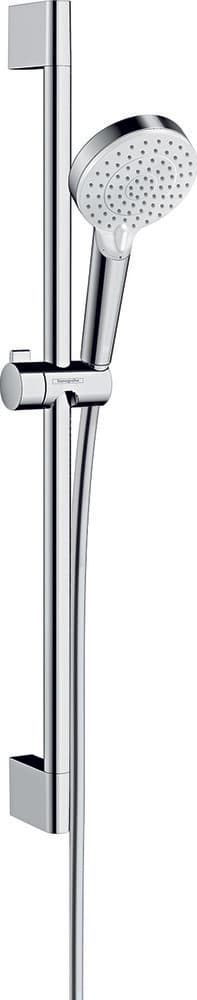 Hansgrohe Crometta set de douche Vario EcoSmart 9 l/min. barre 65cm blanc/chrome
