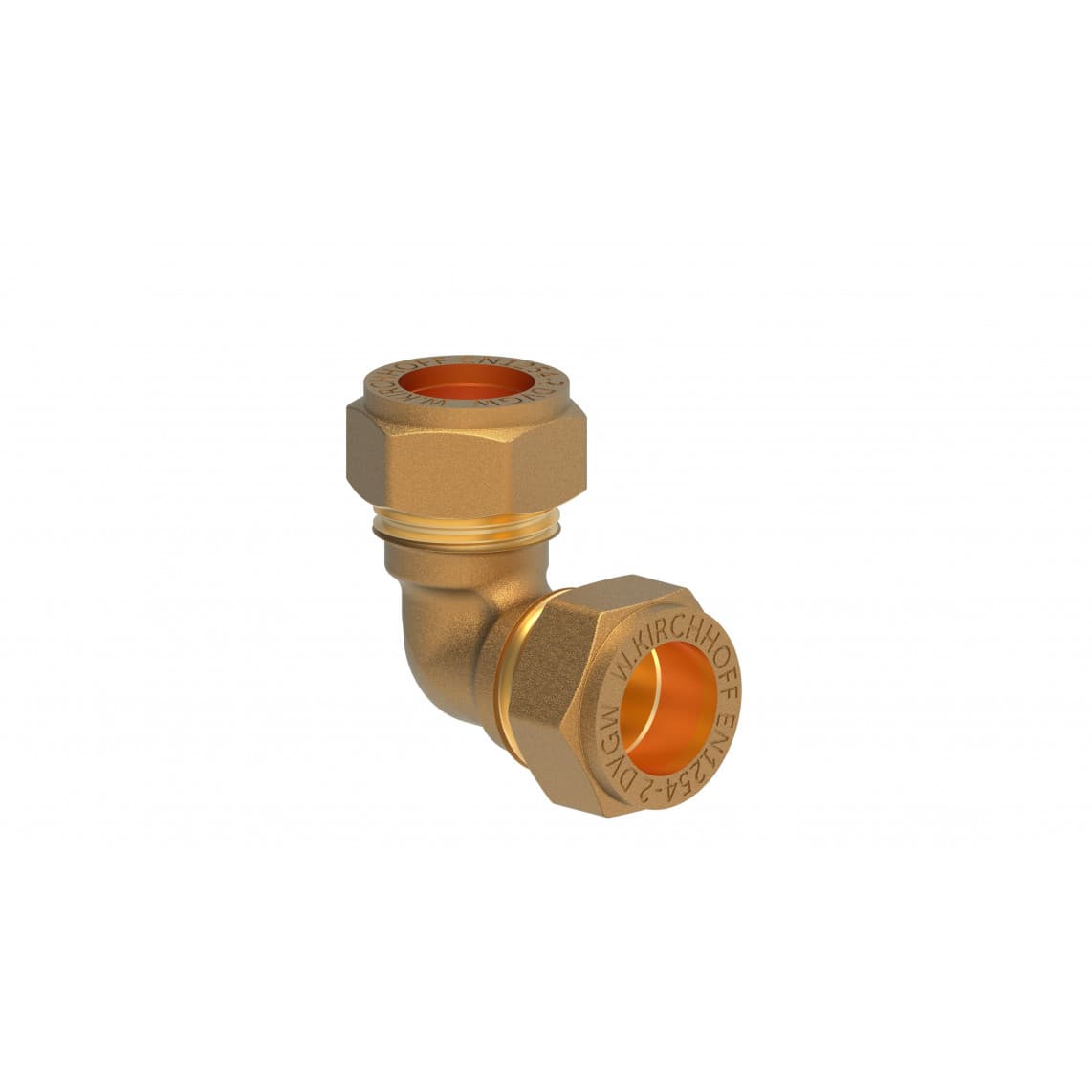 989451117 LT coude 90°, vierge, 12 mm, raccord à serrer pour tube en cuivre