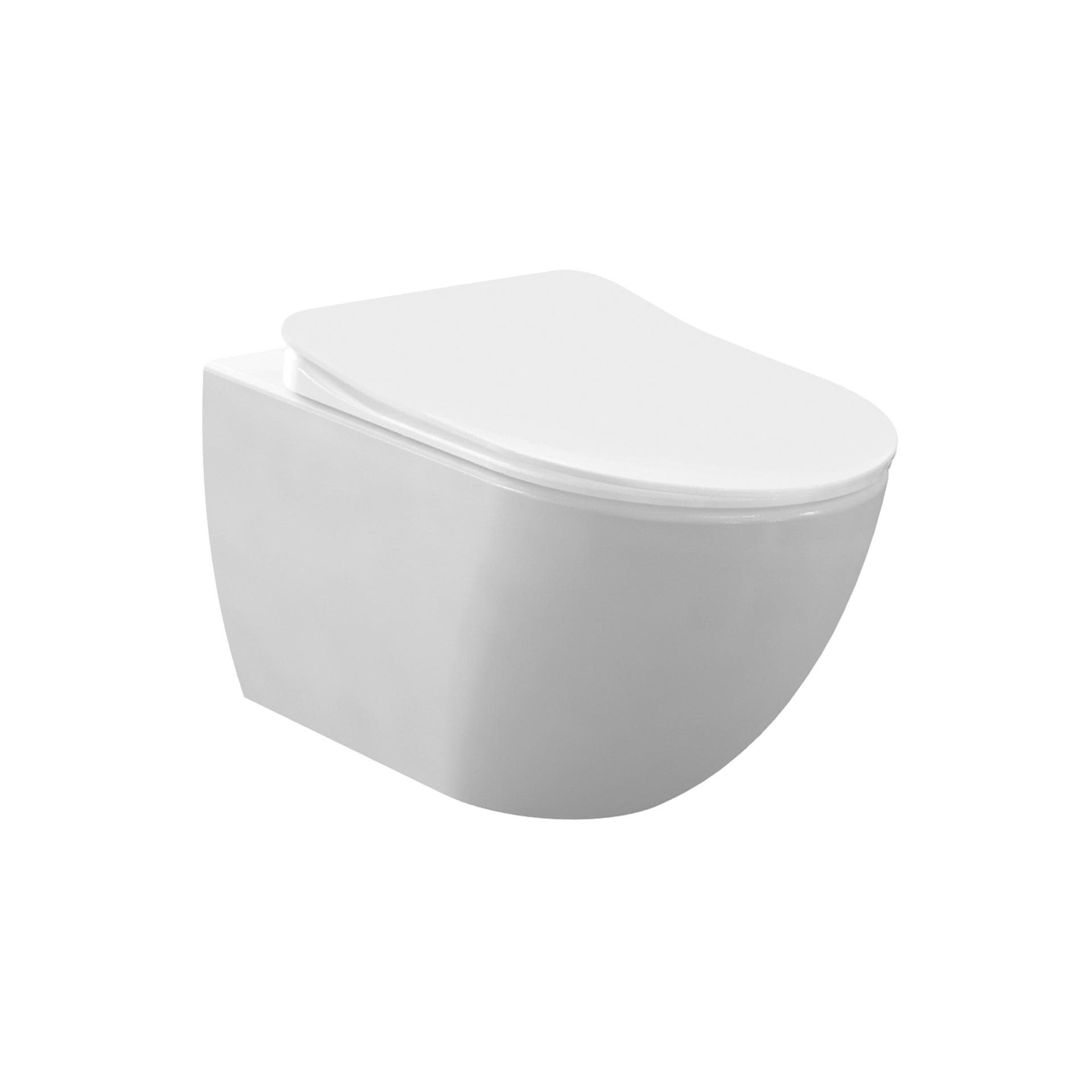 CREAVIT FREE WC SUSPENDU AVEC BIDET – SANS BRIDE - SANS ABATTANT – BLANC MAT