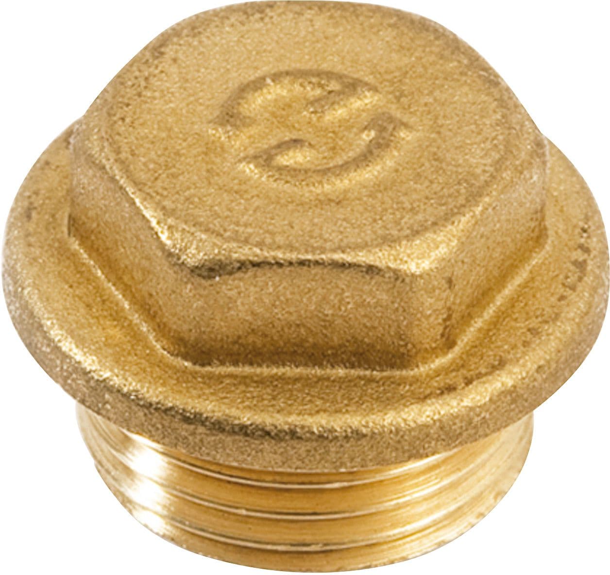 BOUCHON FILETE LAITON 6/4"M