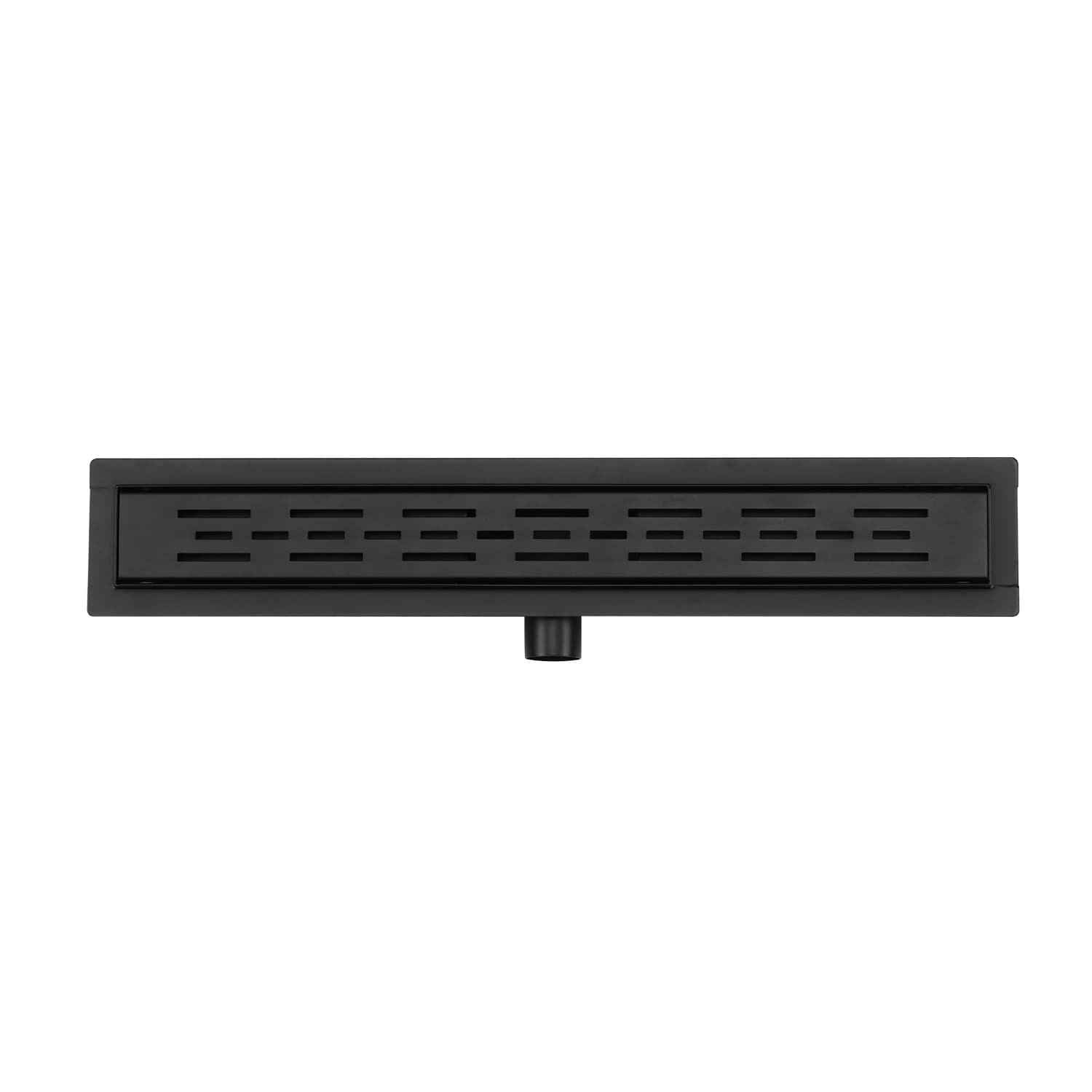 ALONI CANIVEAU DE DOUCHE – AVEC GRILLE – COMPLET – 80CM – NOIR MAT