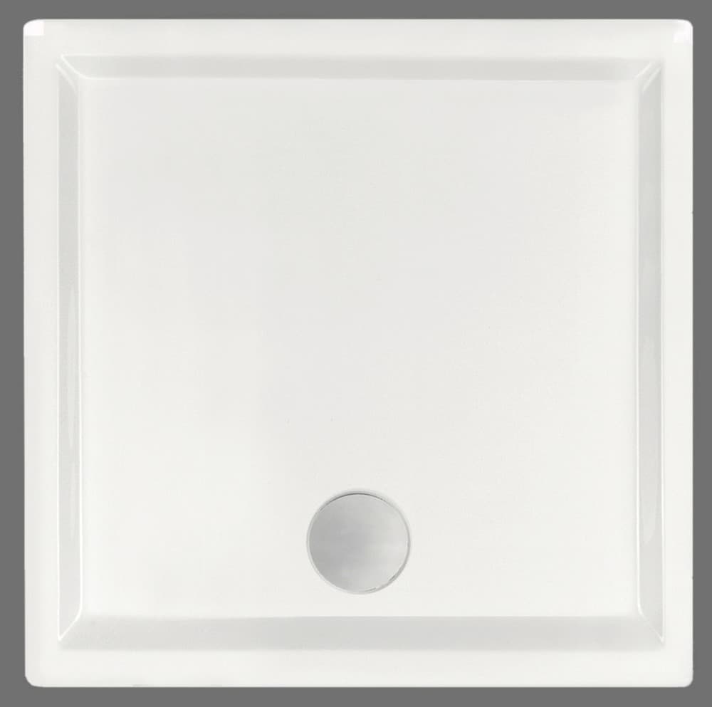 Bado Mariana receveur de douche 1000 x 1000 x 40 mm sans jeu de pieds