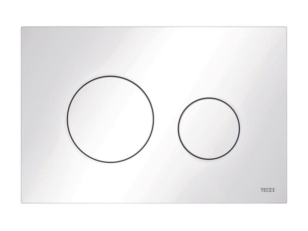 Tece TeceLoop plaque de commande duo blanc 220 x 150 x 5 mm