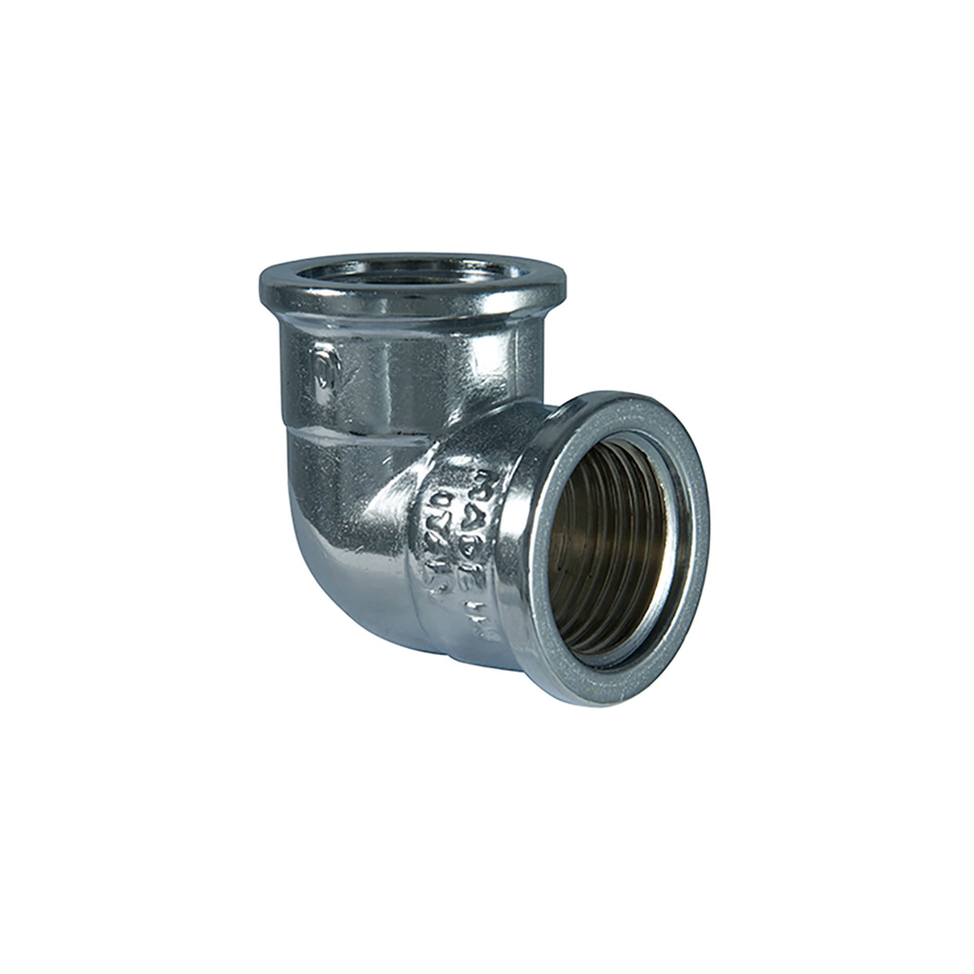 COUDE LAITON CHROME 2090 3/8FF