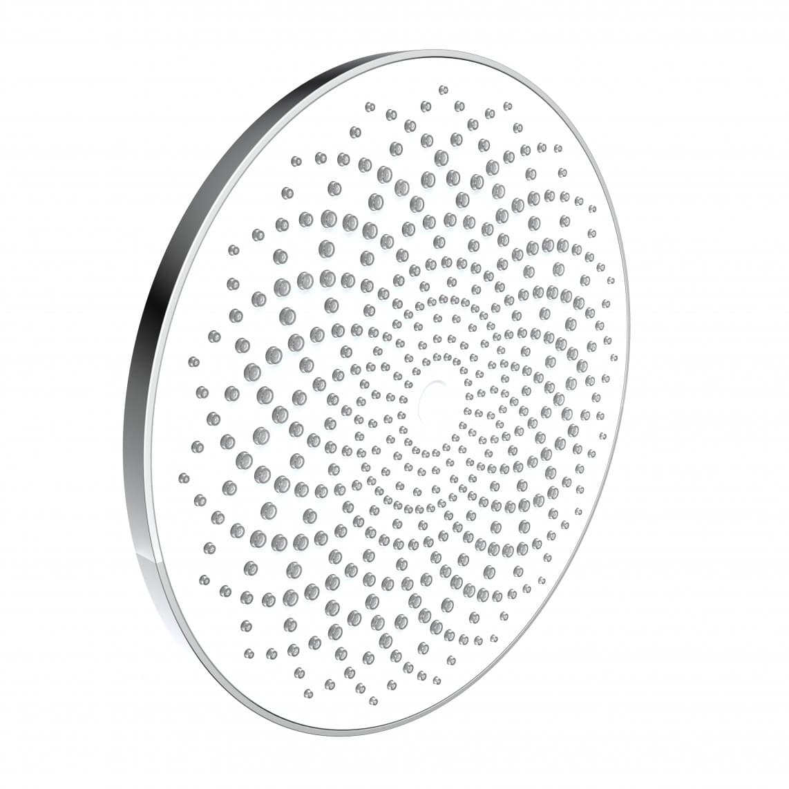 69292 CAPRI Douche de tête, chromé/blanc