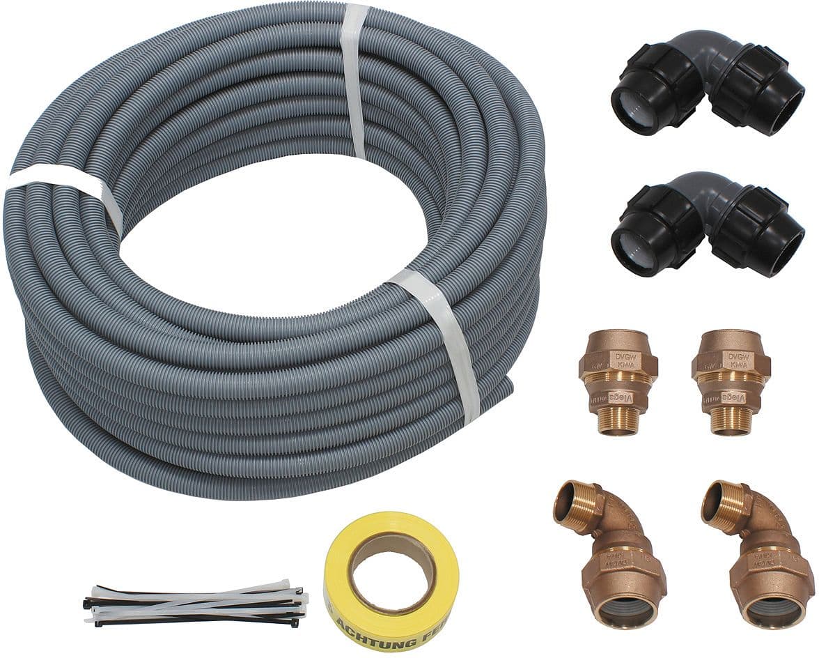 KIT DE CONNEXION POUR PAC VWL S 6/8/10KW 50MM (DN40) VAILLANT (DE 10M A MAX.30M ALLER)