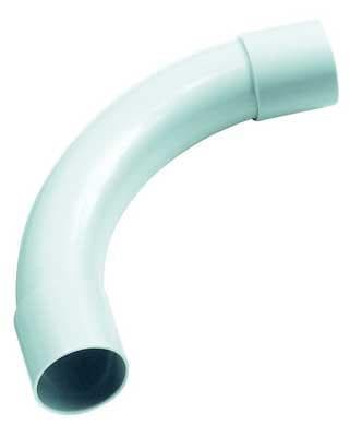 Coude 20mm Gris clair Ral 7035