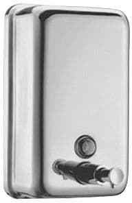 DISTRIBUTEUR SAVON MURAL HYPERECO DELABIE 1,2LITRE RVS MAT