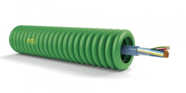 Tube précâblé Tvvf 2 x 0.8 diamètre 16mm en rouleau de 100m