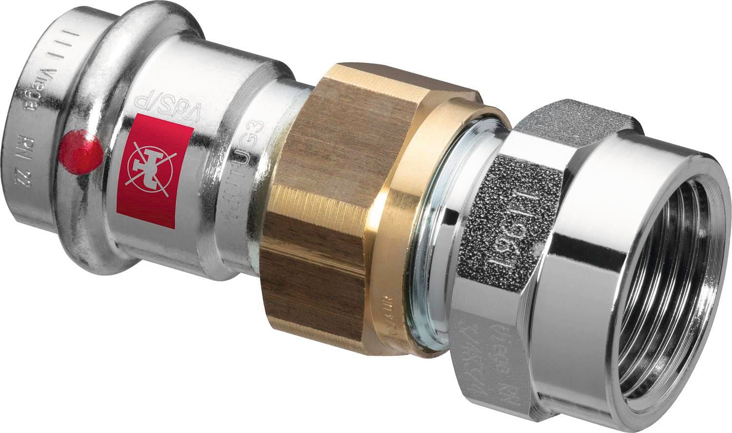 RACCORD UNION 35MM-5/4"F PRESTABO VIEGA